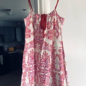 Roxy Pink and Red Floral Dress